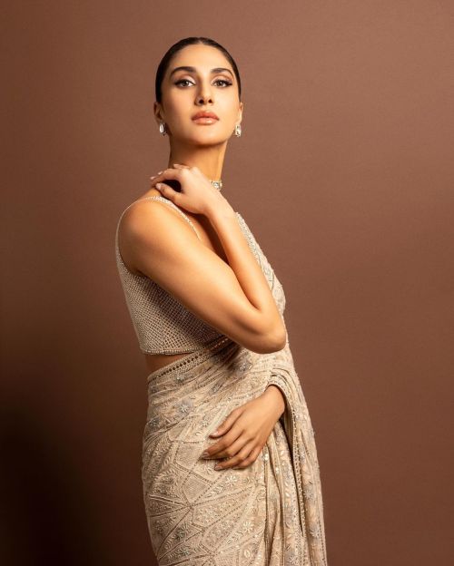 Vaani Kapoor wears Saree Designed by Tarun Tahiliani During Photoshoot, Feb 2023 1