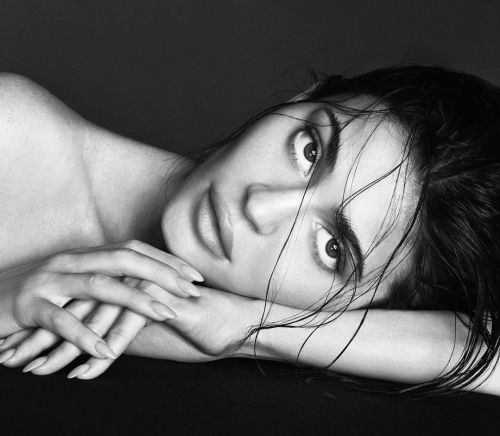 Kylie Jenner poses for Vanity Fair Magazine Black and White Photoshoot, Feb 2023 1