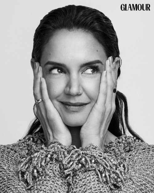 Katie Holmes Shines in Glamour Magazine