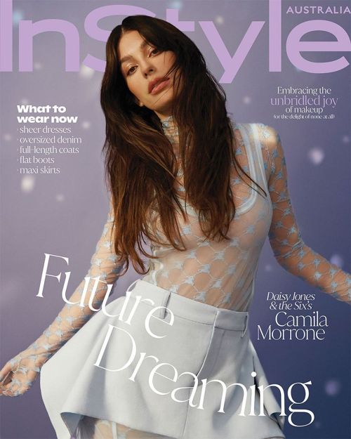 Stunning Camila Morrone graces the cover of InStyle Australia in a glamorous photoshoot 1