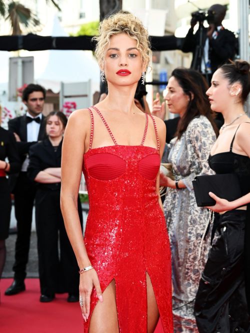 Rose Bertram Stuns in Genny Dress and Ole Lynggaard Copenhagen Jewelry at 76th Cannes Film Festival 3