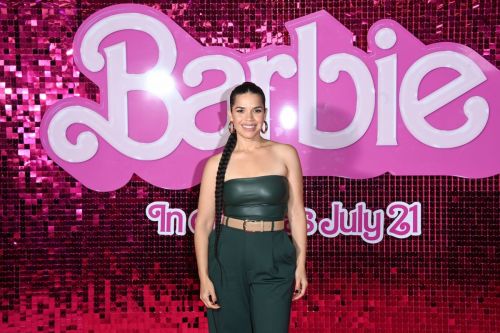 America Ferrera Stuns in Black Outfit at Barbie Photocall in London 07/13/2023 3