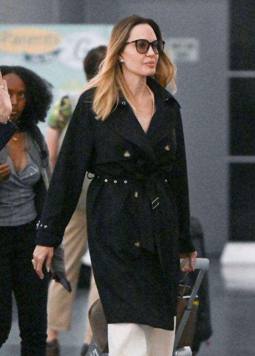 Angelina Jolie arrives at JFK Airport in New York 07/15/2023 1