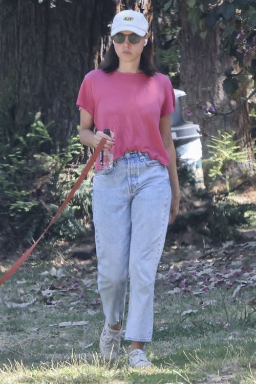 Aubrey Plaza Out with Her Dog in Los Feliz 2