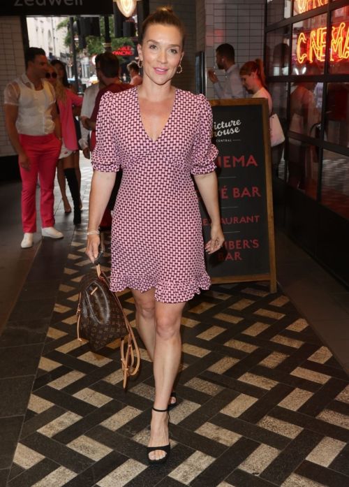 Candice Brown Arrives at a Barbie Screening in London 5