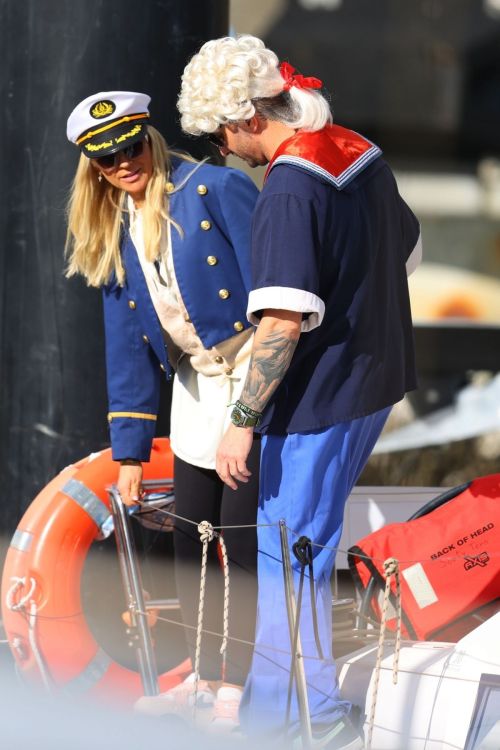 Carrie Bickmore and Tommy Little Set Sail on Sydney Harbour 07/21/2023 3