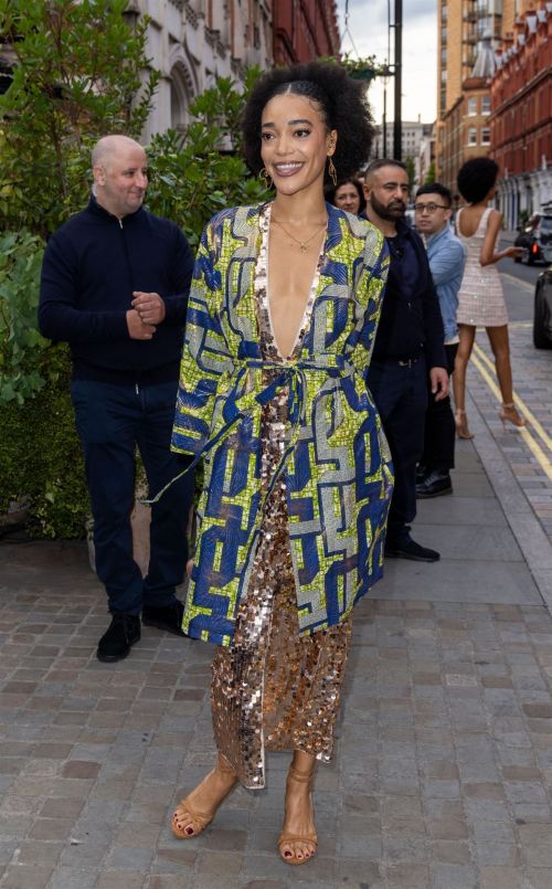 Cassie Clare Attends British Vogue x Self-Portrait Summer Party in London 07/13/2023 3