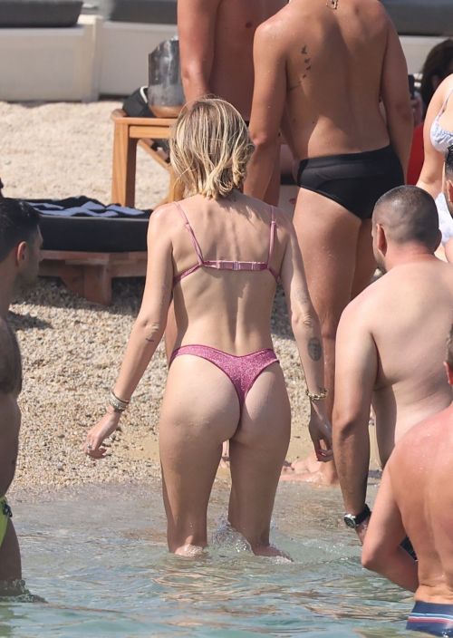 Chiara Ferragni in Bikini on the Beach in Mykonos 07/15/2023 2