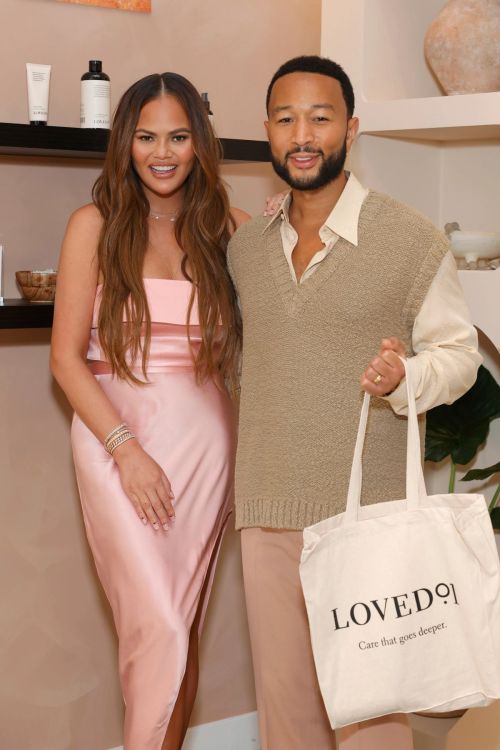 Chrissy Teigen and John Legend at Loved01 Launch in LA 1