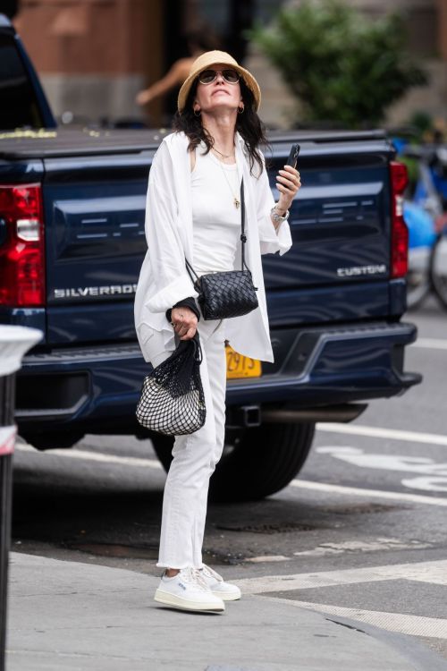 Courteney Cox out and about in New York 1