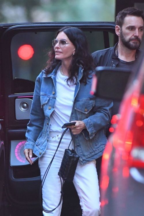 Courteney Cox out for dinner at Pylos Greek Restaurant in New York 3