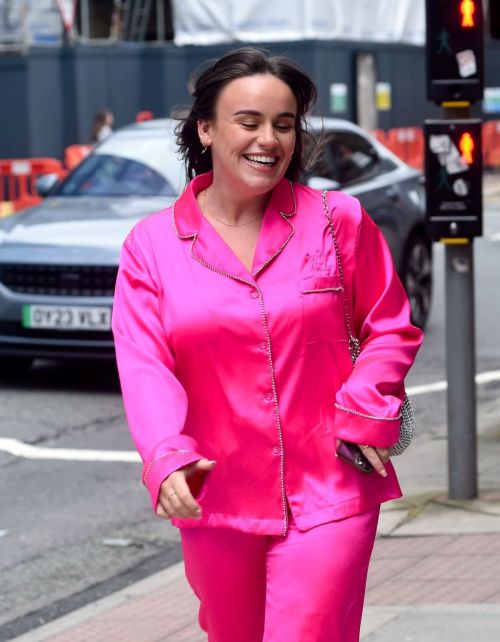 Ellie Leach arrives at Sleep Over Club Barbie event in Manchester 3