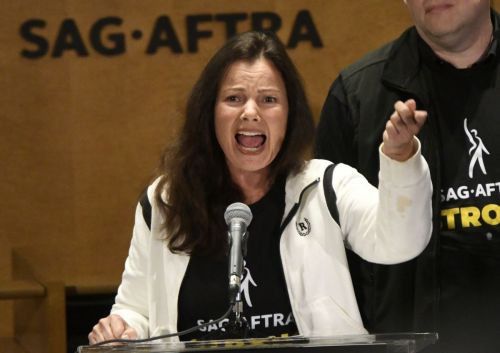 Fran Drescher Supports Actors Walkout in Los Angeles 07/13/2023