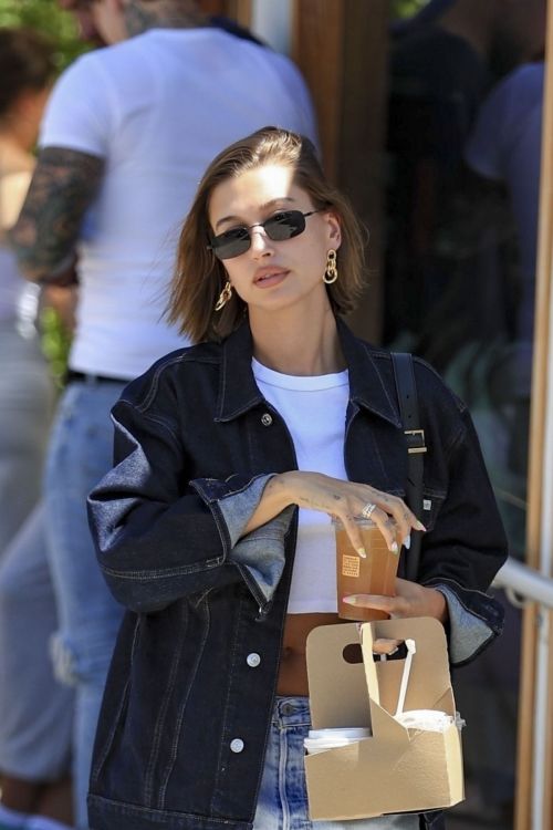 Hailey Bieber Out and About in West Hollywood 2