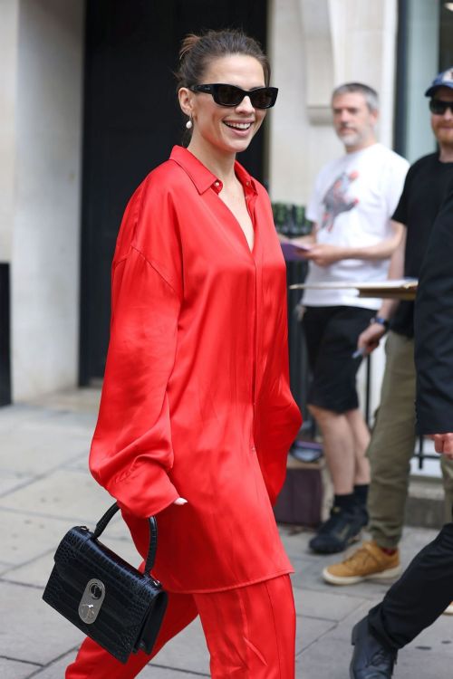 Hayley Atwell Leaves Magic Radio Studios in London 06/22/2023 2