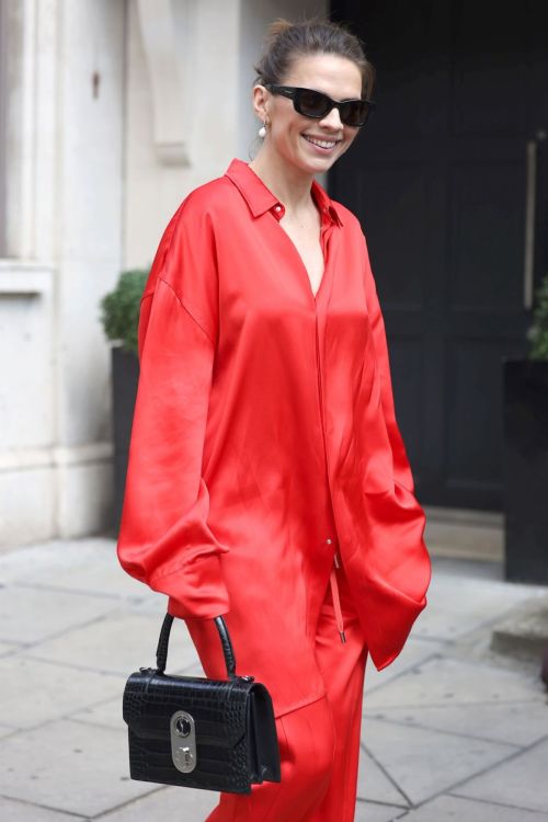 Hayley Atwell Leaves Magic Radio Studios in London 06/22/2023 4