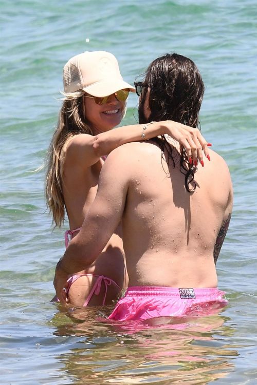 Heidi Klum in Bikini on Vacation in Porto Cervo 07/15/2023 6