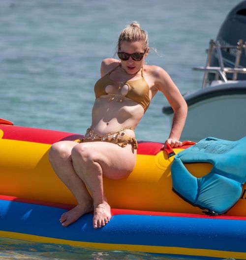 Helen Flanagan in Bikini on the Beach 1