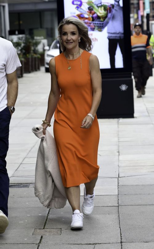 Helen Skelton Leaves BBC Morning Live Studios in Manchester on 07/24/2023