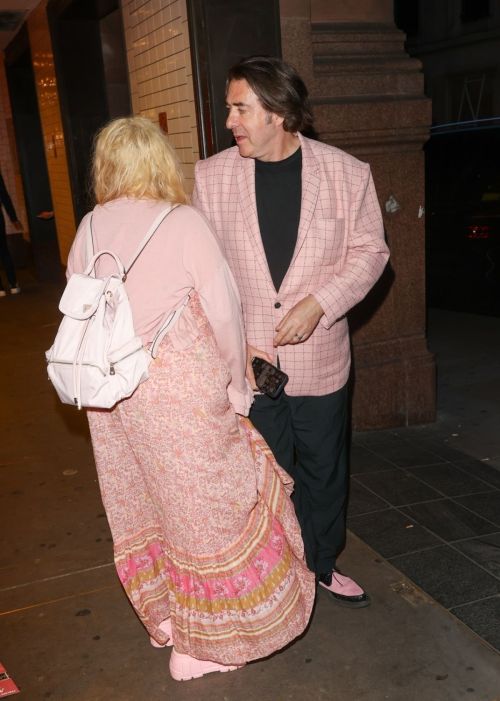 Jane Goldman Arrives at a Barbie Screening in London 1