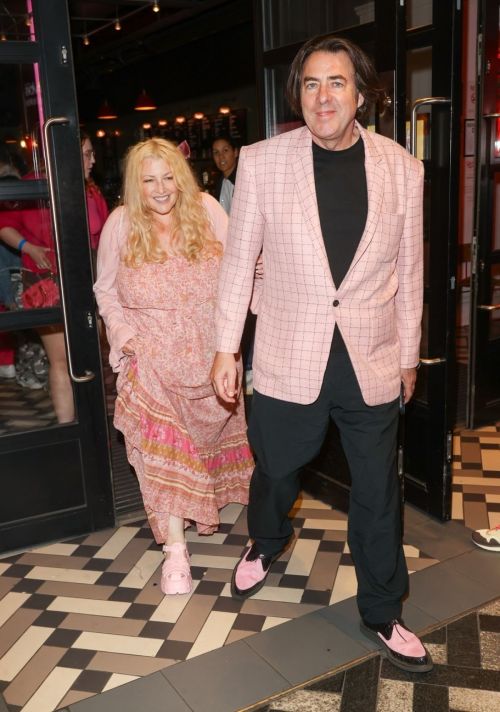 Jane Goldman Arrives at a Barbie Screening in London 3