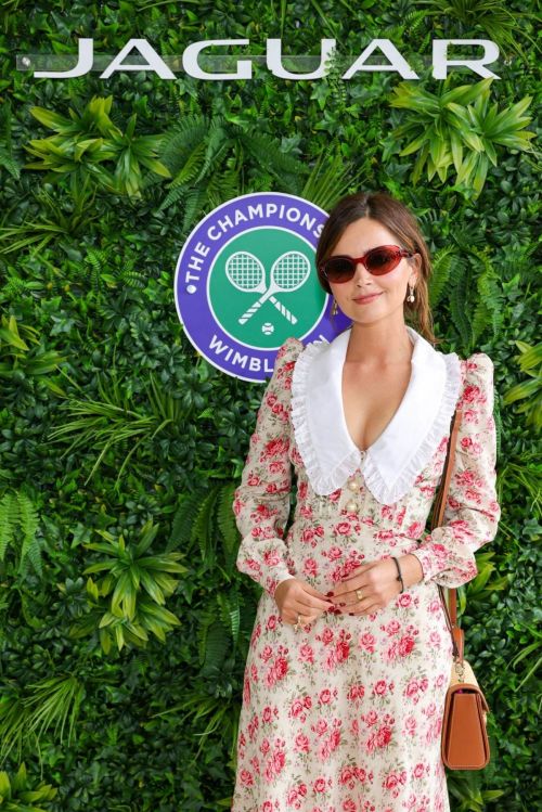 Jenna Coleman Stuns in Floral Gown at Wimbledon 2023 4