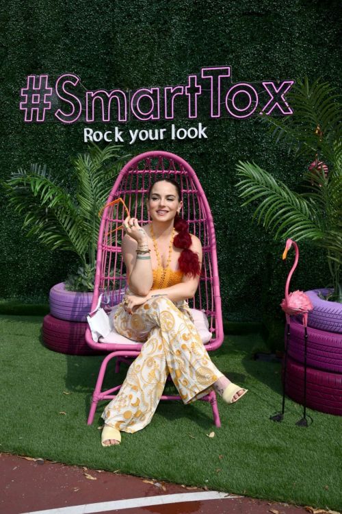 Joanna JoJo Levesque at Smarttox Pink House at Pitchfork Music Festival in Chicago on 07/23/2023 1