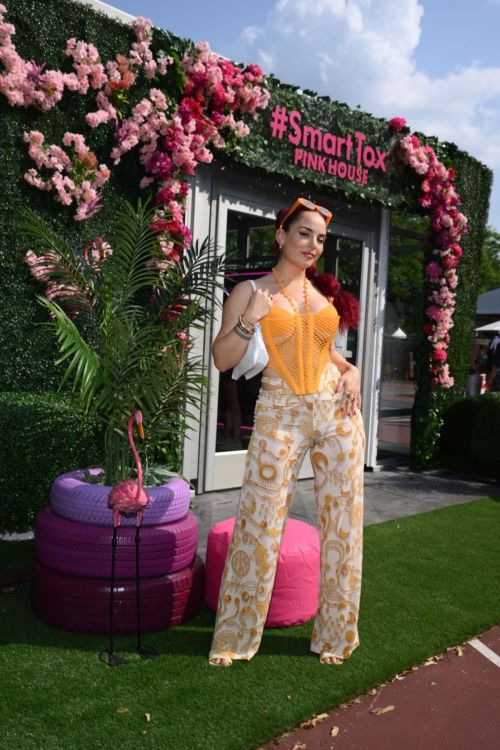 Joanna JoJo Levesque at Smarttox Pink House at Pitchfork Music Festival in Chicago on 07/23/2023 2