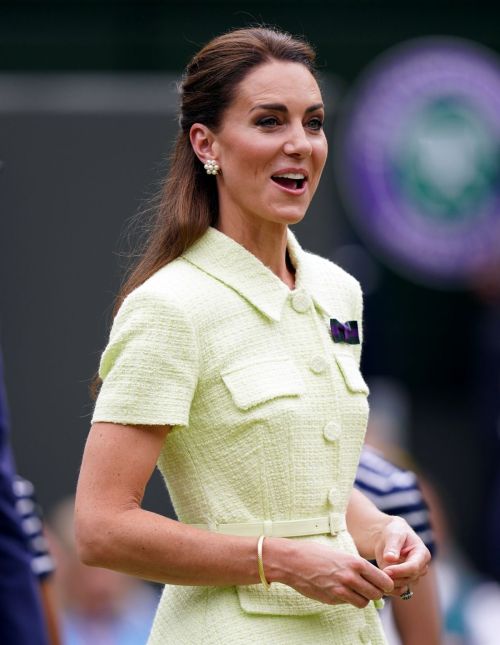 Kate Middleton Chic Attire at Wimbledon 2023 Championships 07/15/2023 1