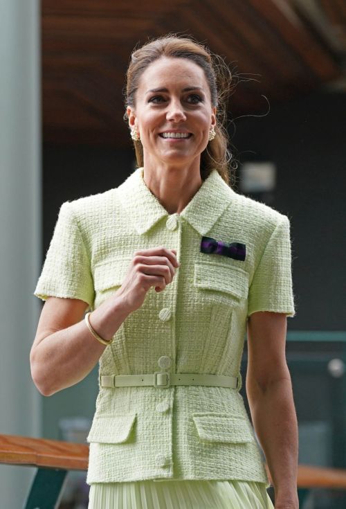 Kate Middleton Chic Attire at Wimbledon 2023 Championships 07/15/2023 2