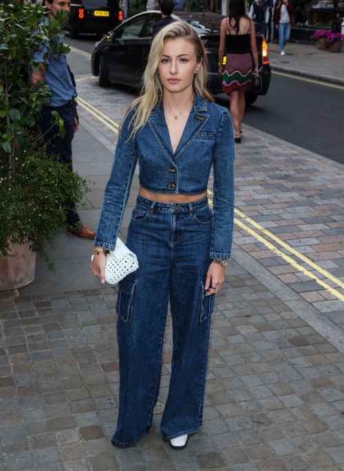 Leah Williamson Arrives at British Vogue x Self-Portrait Summer Party in London 07/13/2023 1