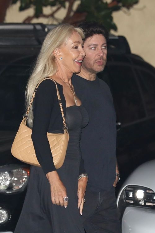 Linda Thompson out for Dinner at Nobu in Malibu 07/15/2023