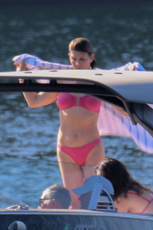 Lori Loughlin and Isabella Rose Giannulli in Bikinis at a Boat 4