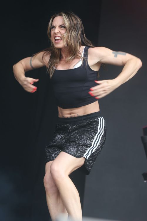 Melanie Chisholm Performs at Standon Calling Festival 07/23/2023 2