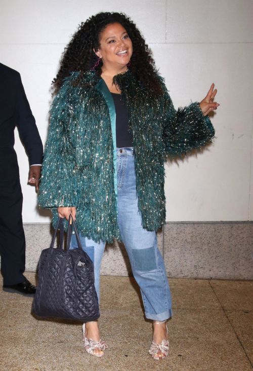 Michelle Buteau Promotes "Survival of the Thickest" Series at CBS Mornings in New York 07/11/2023 2