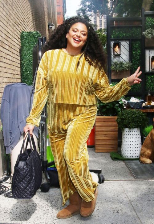 Michelle Buteau Spotted at Live with Kelly & Mark in NY 07/13/2023 2