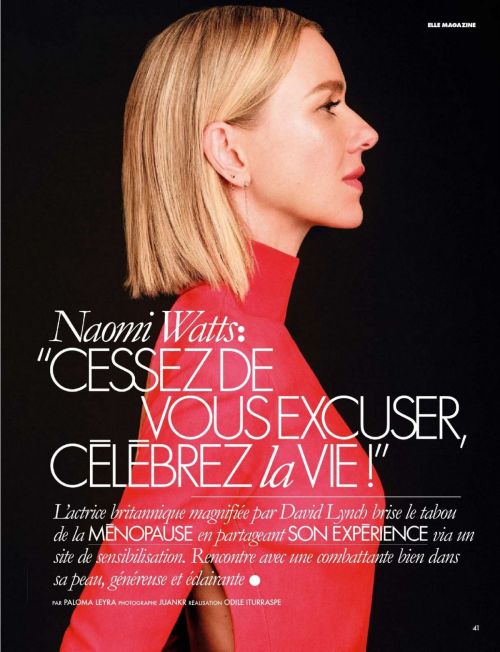 Naomi Watts in Elle France July 2023 1