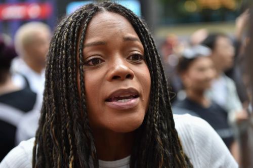 Naomie Harris Rally in Solidarity with Actors 1