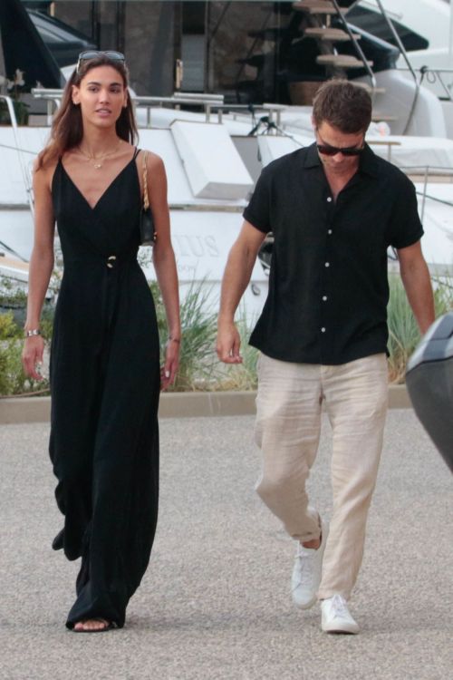 Natalie Kuckenburg and Paul Wesley Arrive at Harbor of Saint Tropez 1