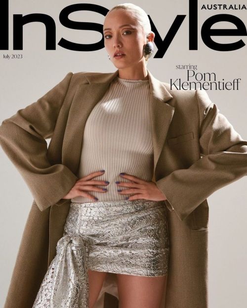 Pom Klementieff Graces the Cover of InStyle Magazine Australia July 2023