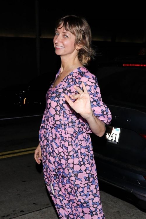 Pregnant Lauren Lapkus Out for Dinner at Gracias 1