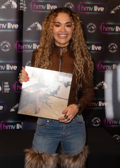 Rita Ora at a signing event for her new album "You & I" in London 07/14/2023 1