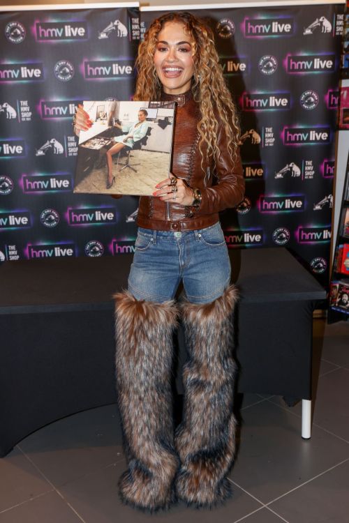Rita Ora at a signing event for her new album "You & I" in London 07/14/2023 3
