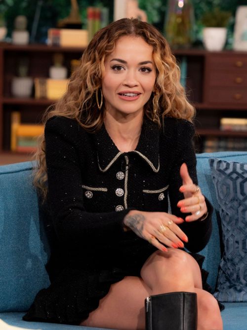 Rita Ora Vibrant Appearance on This Morning Show 1