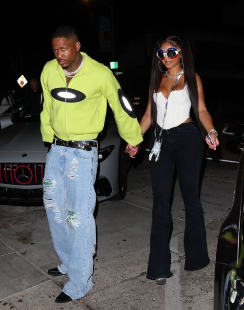 Saweetie West Hollywood Dinner Date 1