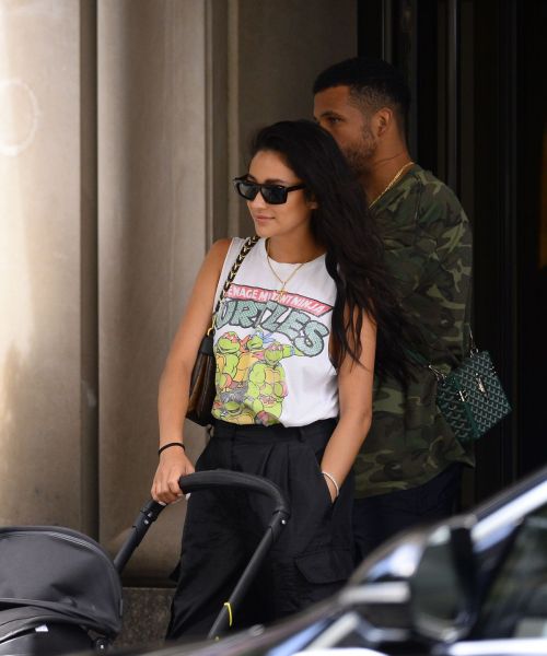 Shay Mitchell and Matte Babel Out in New York 07/25/2023 2