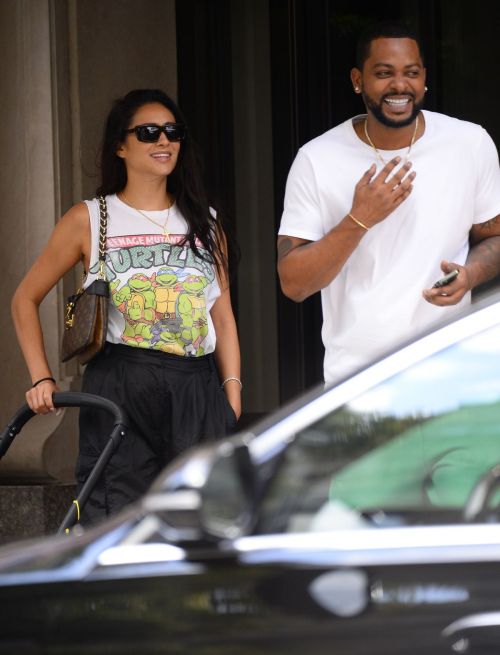 Shay Mitchell and Matte Babel Out in New York 07/25/2023 3