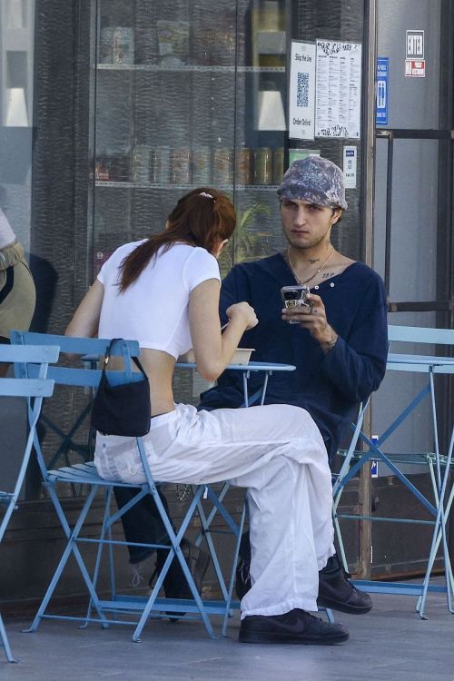 Sophia Piccirilli and Anwar Hadid out in Studio City 07/14/2023 2