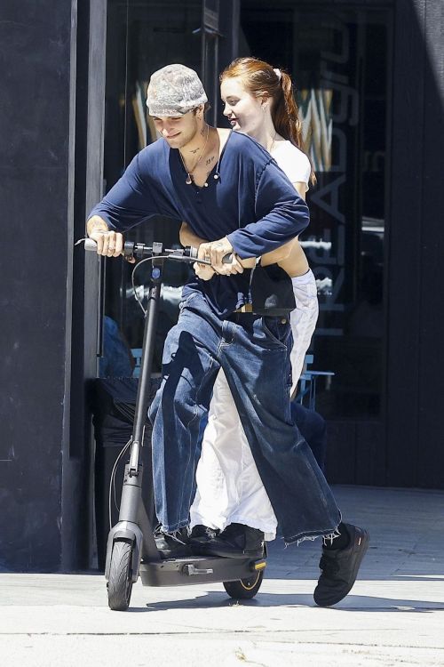 Sophia Piccirilli and Anwar Hadid out in Studio City 07/14/2023 3