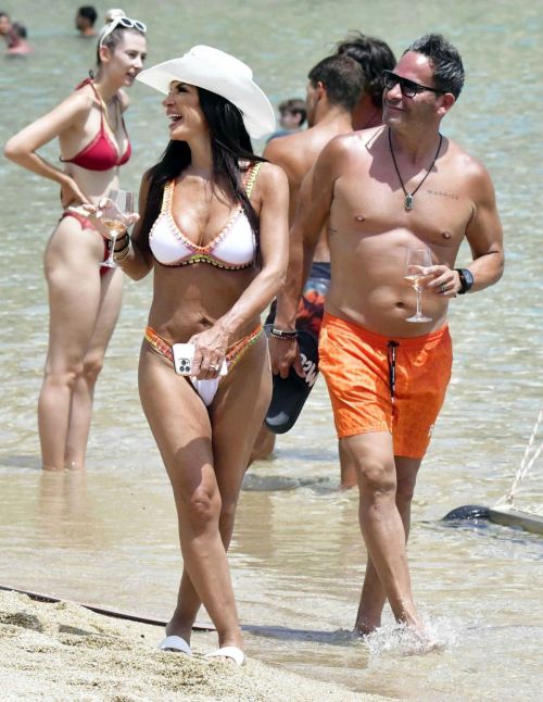 Teresa Giudice in Bikini and Luis "Louie" Ruela on Holiday in Mykonos 07/26/2023 5